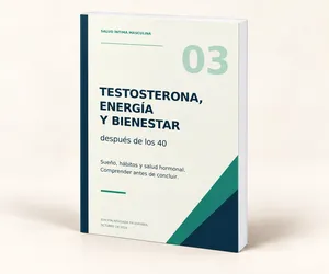 Mockup del volumen 3: Testosterona, energía y bienestar